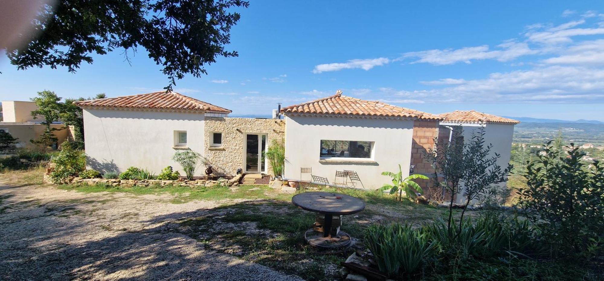 Reve D'Escapade Chambre Avec Vue Sublime Sur Les Cevennes Ardechoises Barjac  Buitenkant foto