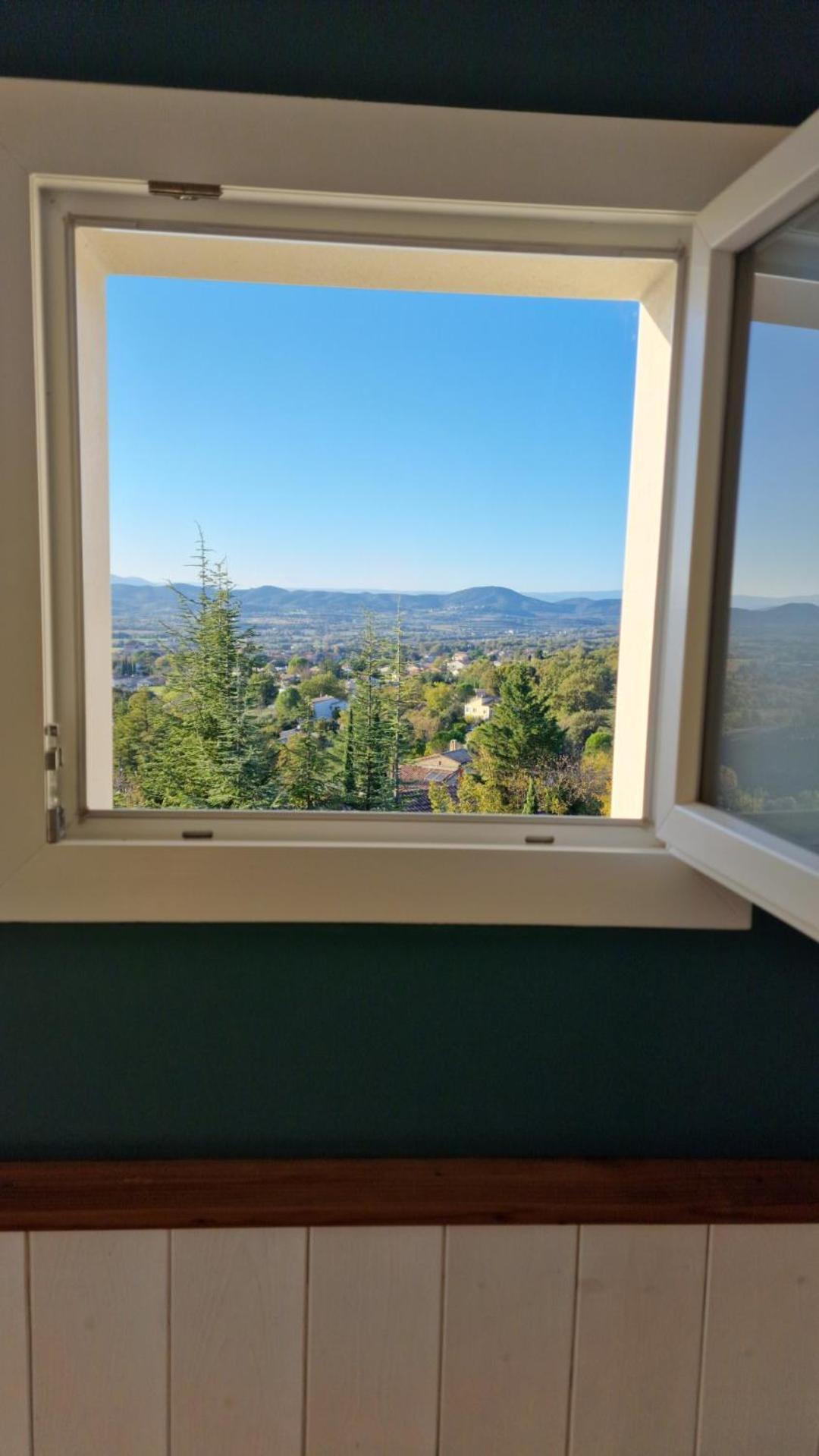 Reve D'Escapade Chambre Avec Vue Sublime Sur Les Cevennes Ardechoises Barjac  Buitenkant foto